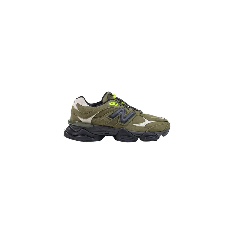 Olivgrün new balance 560v3 Sneaker aus Wildleder mit schwarzen und neongelben Akzenten für Herren