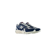 New Balance Graue Herren-Sneaker aus Wildleder mit marineblau-weißem 990v3-Mesh- und Wildleder-Obermaterial und cremefarbener Sohle