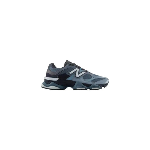 New Balance Herren-Sneaker aus blauem Wildleder, Herbstschuhe mit dunkelgrauem und schwarzem 990v4-Design und klobiger, mehrlagiger Zwischensohle
