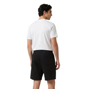 Schwarz new balance Männer t-shirt mit elegantem, minimalistischem Design und dezenten Seitentaschen für lässige Kleidung