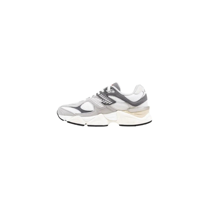 New Balance women grey synthetic sneakers featuring a chunky layered sole design for sports use