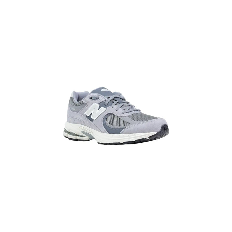 New Balance women leather sneakers grey with mesh and suede upper white midsole and black outsole spring shoes
