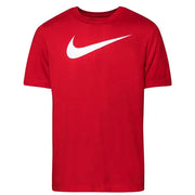 Red Nike T-shirt displayed in the Nike Black Short Sleeve T Shirt product image