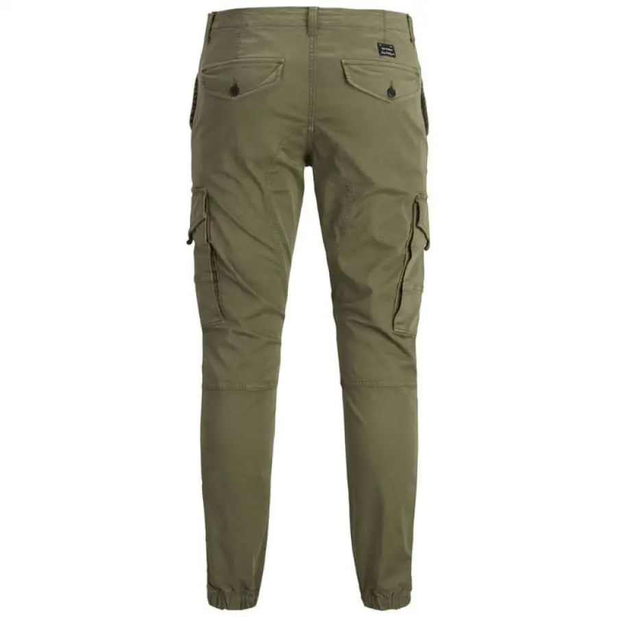 Jack & Jones men trousers featuring The North Face cargo pants on display