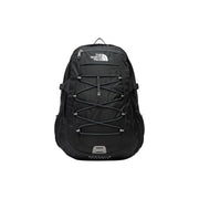 The North Face Herren-Rucksack Borealis Classic in Schwarz mit grauen Nähten und silberfarbenen Beschlägen aus strapazierfähigem Nylon, 29 l