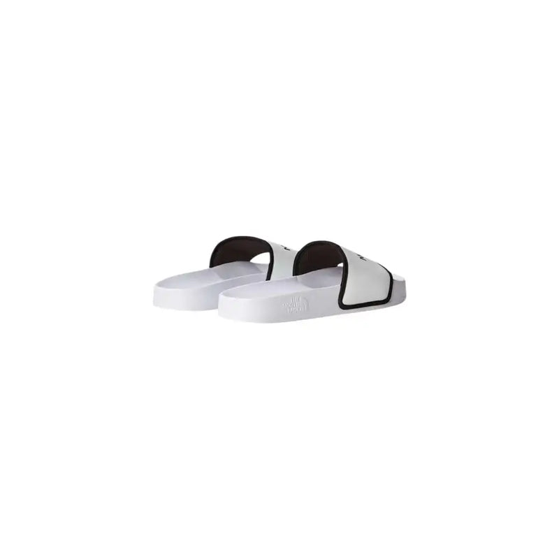 The North Face Herren-Sandalen, weiß und schwarz, aus Polyester, mit weißem Logoprint und minimalistischem Design