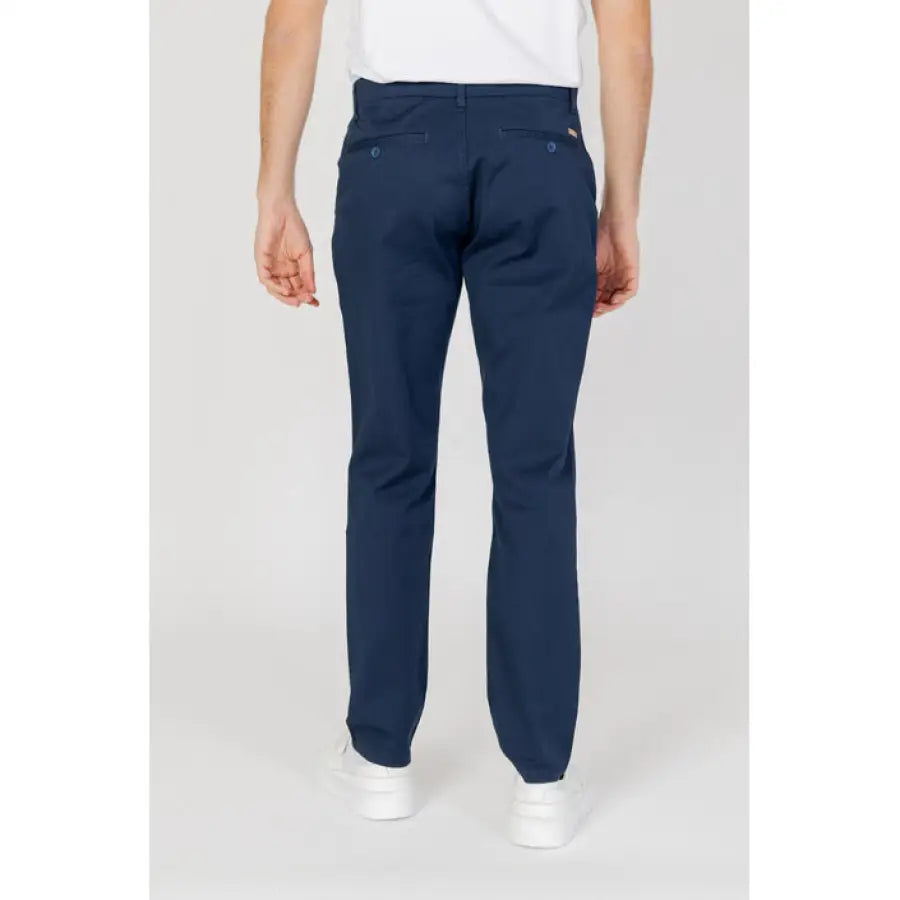 
                      
                        Armani Exchange Men’s Navy Chinos - Straight Fit Trousers
                      
                    