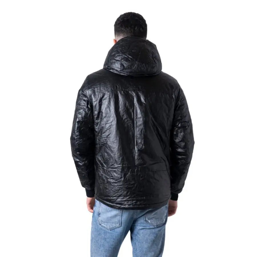Hum Drum men’s black leather jacket - stylish Hum Drum Hum protection