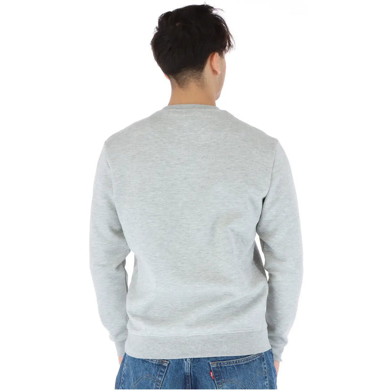 A heather gray North Sails men’s long-sleeved crewneck sweatshirt made from soft comfortable fabric