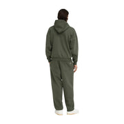 Only and sons Herren-Set aus olivgrünem Baumwollmischgewebe mit Kapuzenpullover und passender Jogginghose für die Freizeit