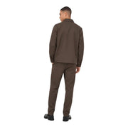 Only brauner zweiteiliger Herrenanzug von and sons mit tailliertem Sakko und passender Hose in regulärer Passform