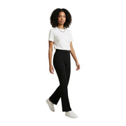 Schwarze, hochgeschnittene Schlaghose von Only Damen mit einem eleganten, figurbetonten Design für stilvolles Tragen