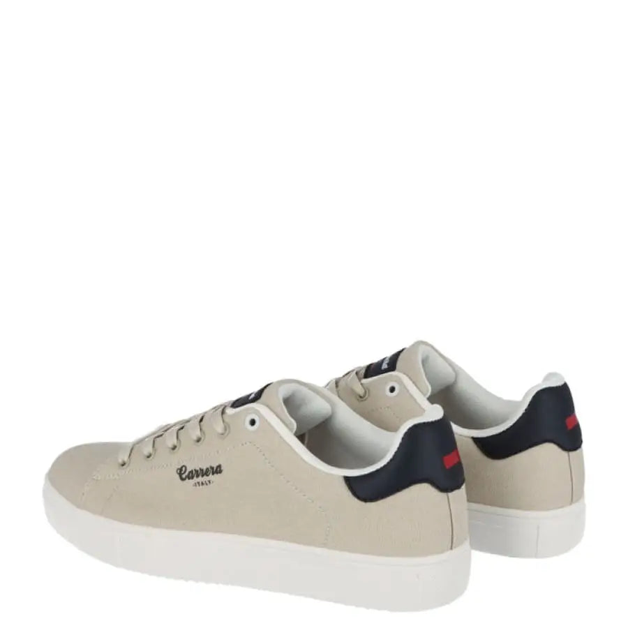 Carrera Carrera Men Sneakers - Beige with Navy and White Trim