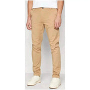 Pair of slim-fit khaki chino pants from Lyle & Scott Men Trousers collection