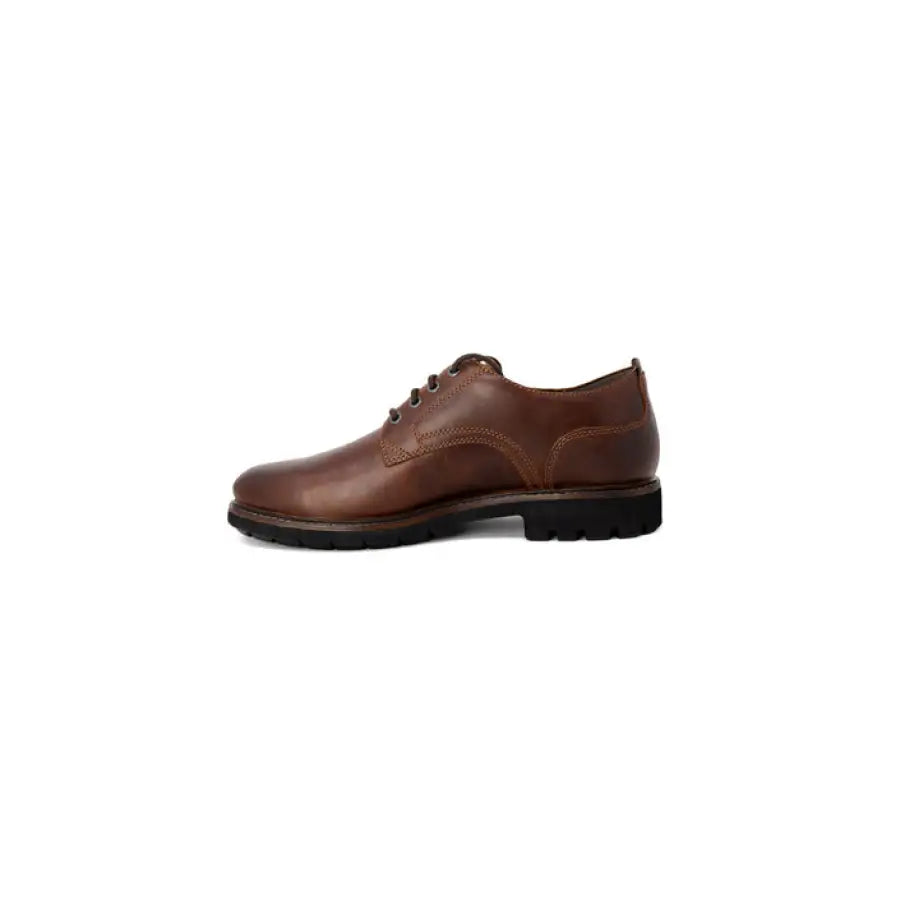 Clarks lace ups shoes in brown for Men displayed elegantly