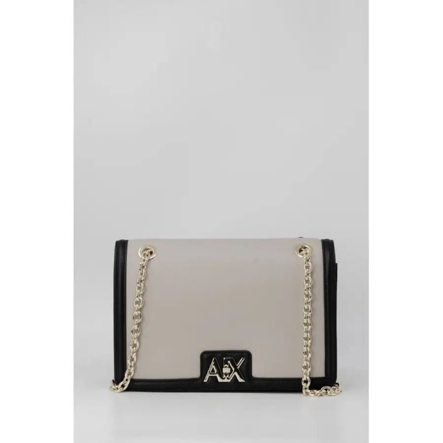 Armani Exchange women’s shoulder bag in a stylish showcase