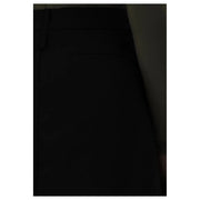 Pinko women black skirt made of polyester blend shown from the back side highlighting fabric texture