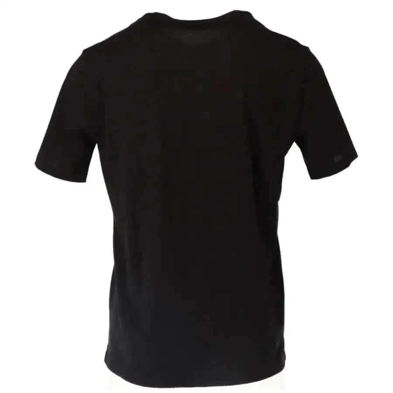 Cnc Costume National Men T-Shirt in plain black short-sleeved design