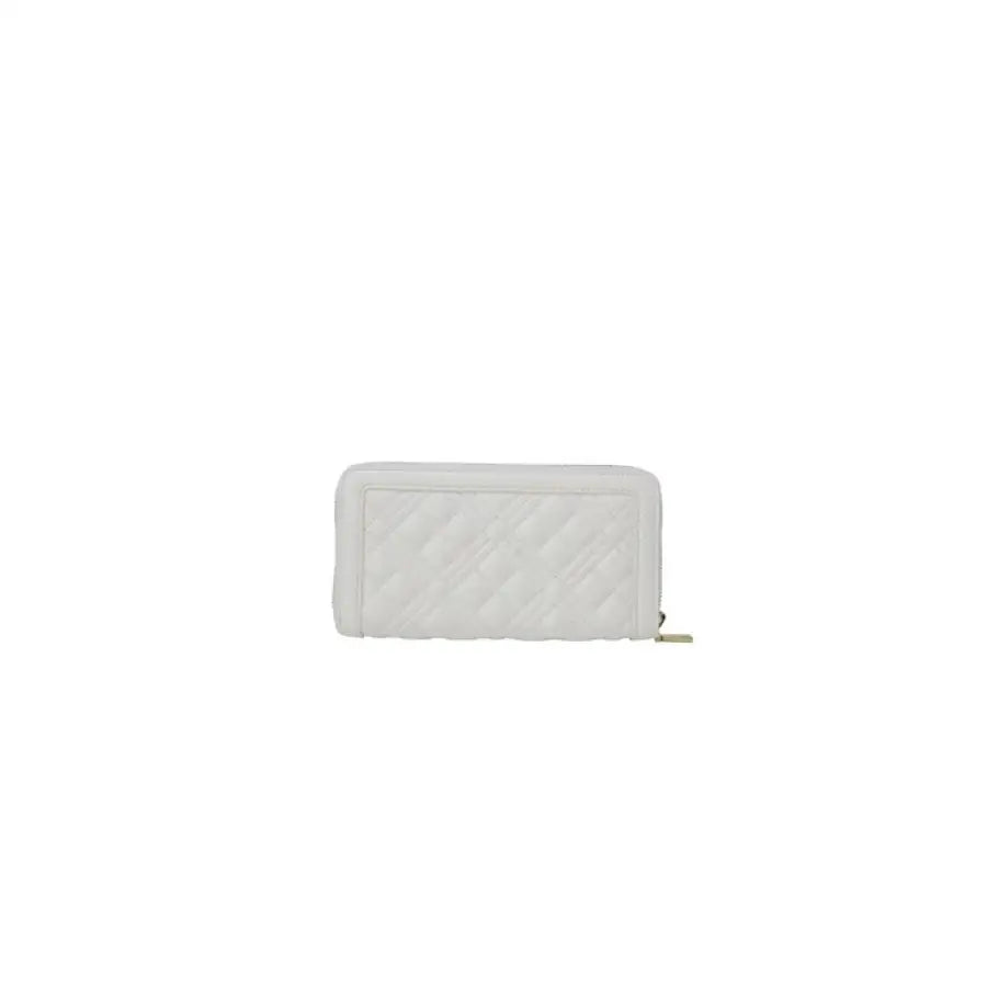 Love Moschino white leather wallet for urban style fashion