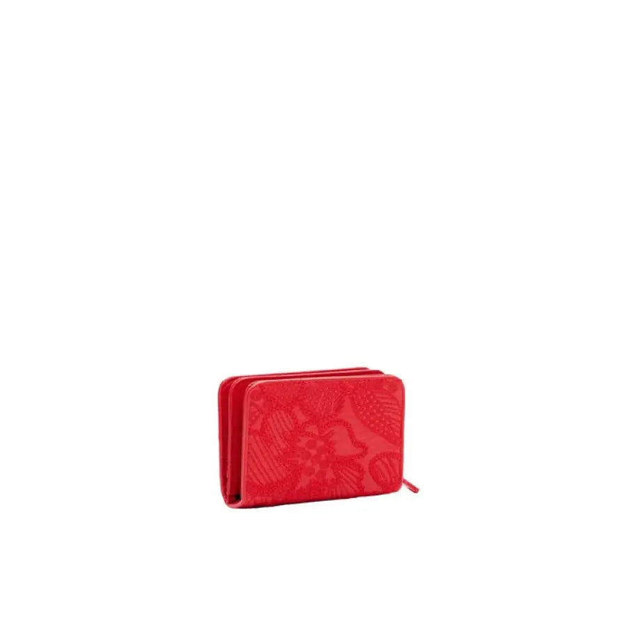 
                      
                        Red Desigual wallet with pattern, urban city style accessory
                      
                    