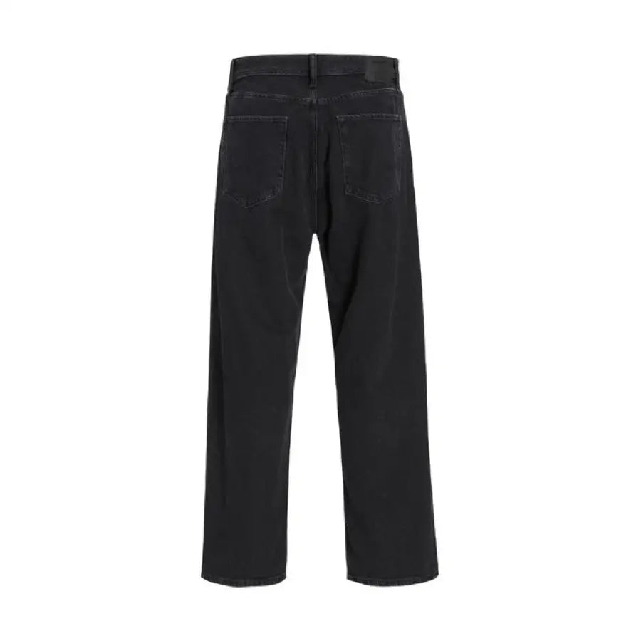 
                      
                        Jack & Jones black denim jeans for urban style clothing on a white background
                      
                    