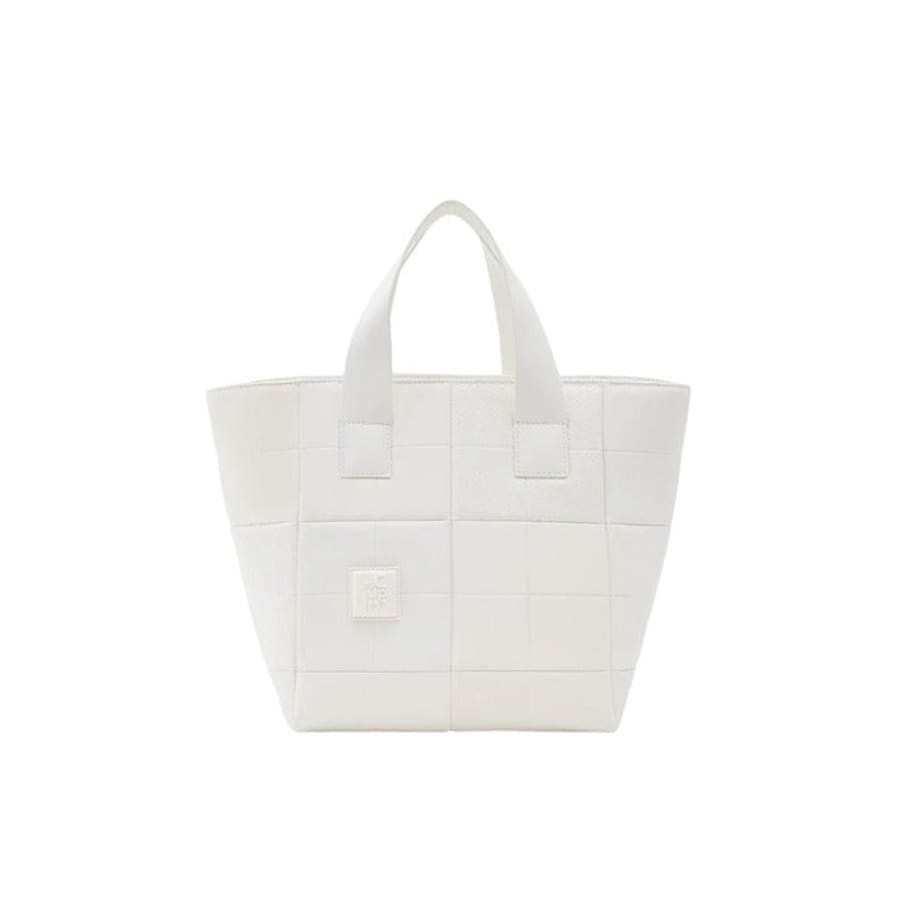 Desigual women bag - The Row Tote Bag in White featured in Desigual Desigual collection