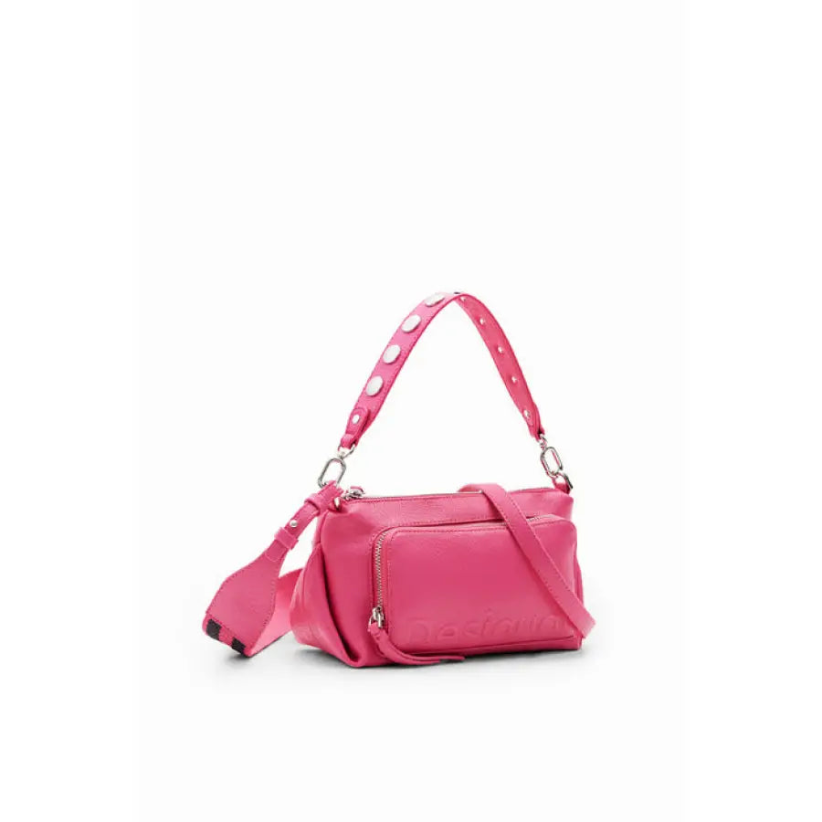 
                      
                        Desigual women bag in pink - Desigual Desigual stylish accessory
                      
                    