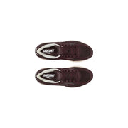 Kastanienbraun Saucony Herren-Sneaker mit weißen Akzenten, Obermaterial aus Mesh und synthetischer Progrid-Technologie für Laufen und Training