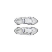 Saucony Weiße Herren-Sneaker Progrid Triumph 4 aus Synthetik mit weißem und silbernem Mesh-Gewebe und einem eleganten, modernen Design