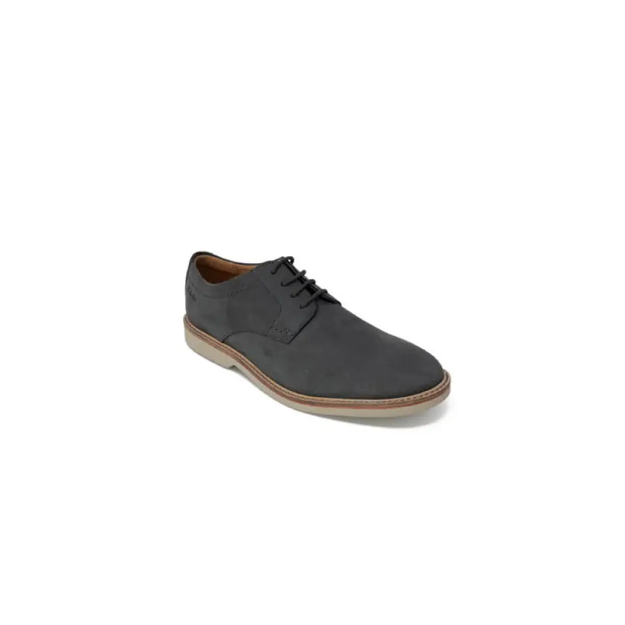 Clarks Men Lace Ups Shoes with suede body and leather sole detail
