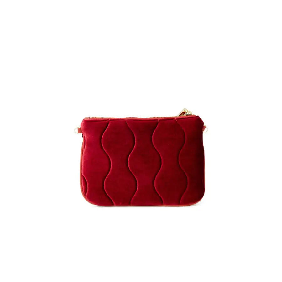 Gio Cellini Gio red suede small pouch for women, stylish Gio Cellini women bag