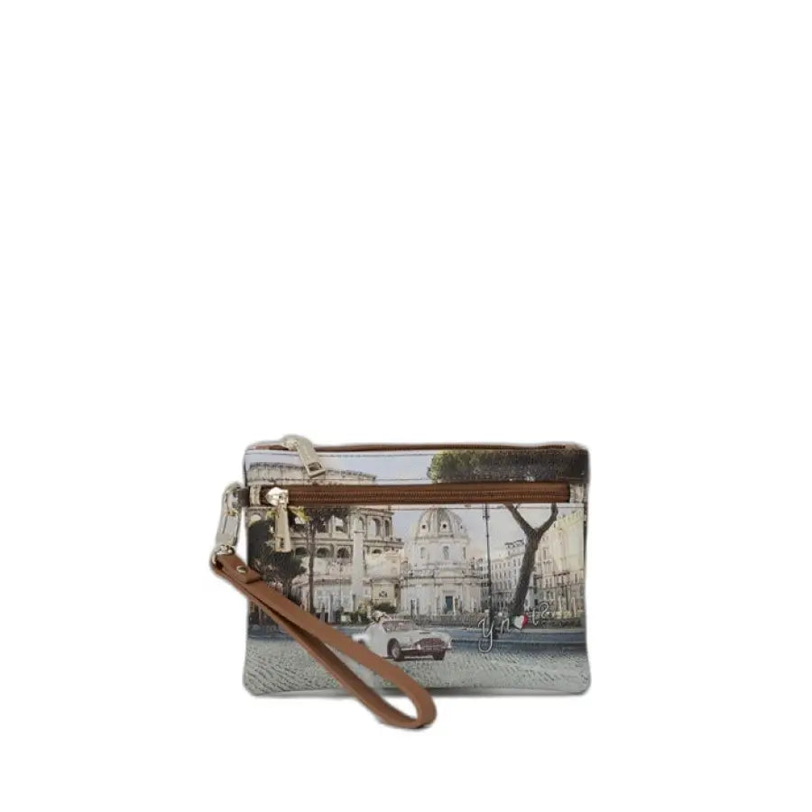 
                      
                        Y Not? Women Wallet with urban city style street scene - Urban style clothing accessory
                      
                    