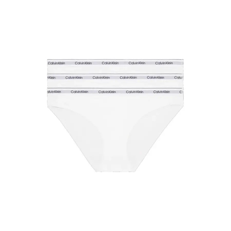 Calvin Klein women underwear in urban style with white and black lettering