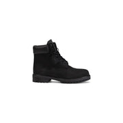 Timberland Schwarze Herren-Schnürstiefel aus Leder mit 15 cm hohem Wildleder-Obermaterial und Gummisohle für strapazierfähiges Tragen im Freien