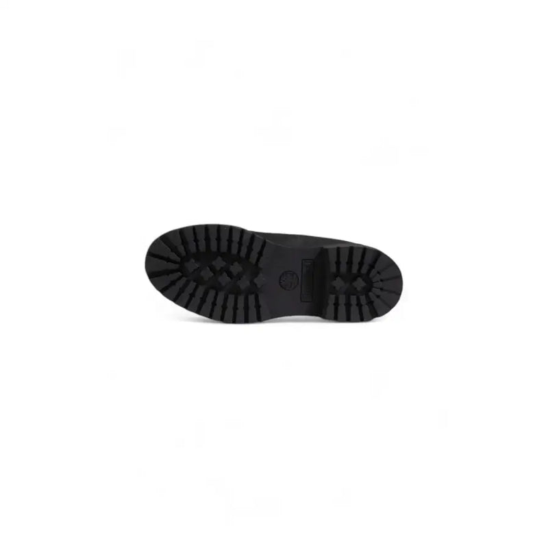 Schwarz timberland Herren-Schnürstiefel aus Leder mit robuster Profilsohle und gut sichtbarem Markenlogo