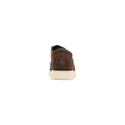 Timberland Herren-Schnürschuhe aus braunem Wildleder mit cremefarbener Gummisohle, geeignet für Frühling und Sommer