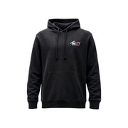 Schwarzer Tommy Hilfiger Jeans Herren-Hoodie aus Bio-Baumwolle mit dezent gesticktem Logo auf der Brust