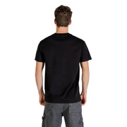 Tommy Hilfiger Jeans Männer t-shirt schwarzes, kurzärmeliges Baumwoll-Freizeitshirt mit Rundhalsausschnitt