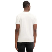 Weißer Kurzarm mit Rundhalsausschnitt t-shirt aus Bio-Baumwolle von Tommy Hilfiger Jeans für Herren in Größe S
