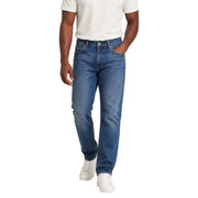 Tommy Hilfiger men Ryan slim straight classic blue denim jeans with traditional stitching in size 30