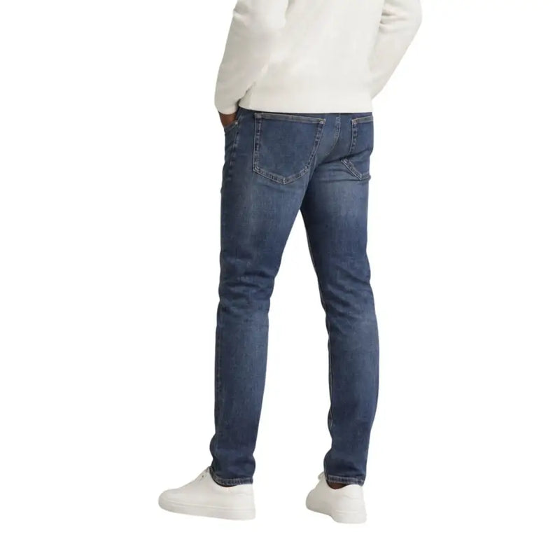Tommy Hilfiger Scanton Herren-Jeans aus schmal geschnittenem, dunkel gewaschenem Denim, gefertigt aus Baumwolle, mit klassischen Gesäßtaschen