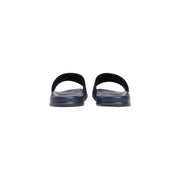 Tommy Hilfiger Schwarze Herren-Sandalen aus Gummi mit minimalistischem Design und offener Zehenpartie, Obermaterial aus Polyurethan.