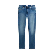 Tommy Hilfiger Bleecker Slim-Fit-Jeans für Herren aus klassischem blauem Denim mit dezenter Waschung, Vorderansicht