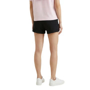 Tommy Hilfiger Schwarze Damen-Shorts aus Bio-Baumwolle, schlichtes, gerades Design