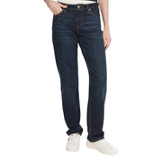 Tommy Hilfiger Damen-Jeans aus Bio-Baumwolle, dunkelindigofarben, gerades Bein