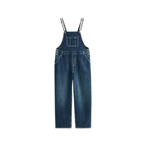 Tommy Hilfiger Damen-Overall aus blauem Bio-Baumwoll-Denim