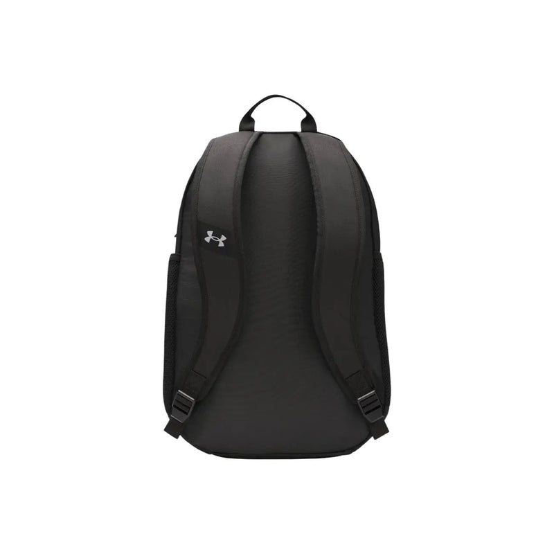 Under armour Schwarzer Herrenrucksack mit Print aus Polyester mit elegantem, minimalistischem Design und dezentem Seitenlogo