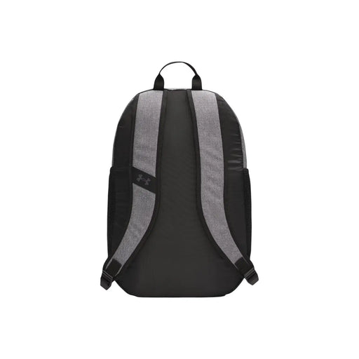 Under Armour Grauer Herrenrucksack Hustle Sport 6.0 mit strukturierten, schwarz-grauen Tragegurten und 26 Litern Fassungsvermögen