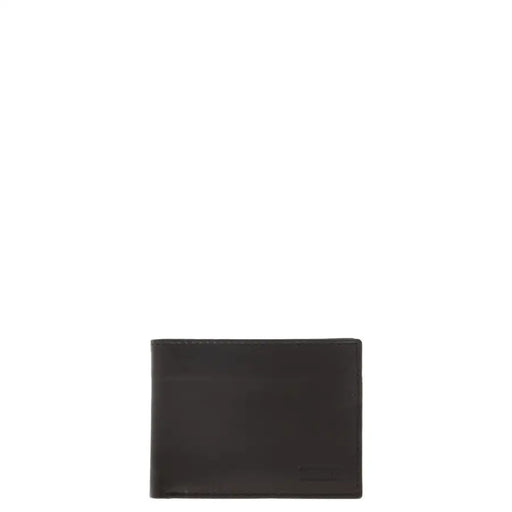 Black leather bi-fold wallet from Ungaro Brown Mens Wallet with Interior Pockets collection