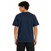 Marineblaues Vans Herren-T-Shirt aus Baumwolle mit kurzen Ärmeln und Rundhalsausschnitt, perfekt für die Freizeit.